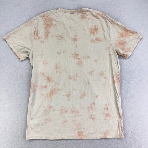 Lululemon Fundamental T-Shirt Mens M Tie Dye Gym Running Yoga Performance - Picture 3 of 7